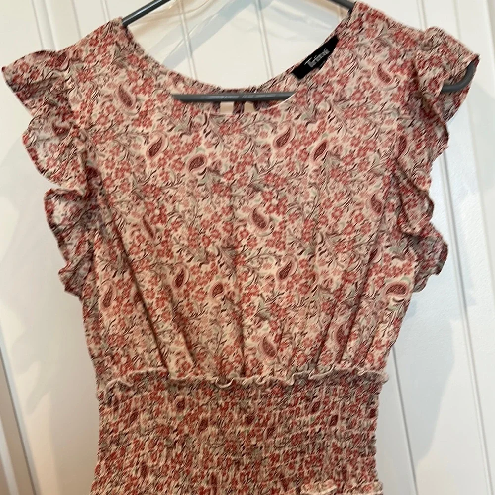 Floral Ruffle Dress - Picture 11 of 11